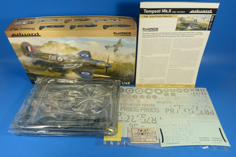 Tempest Mk II Late Version Eduard 82125 1 48 Kitchecker Modell