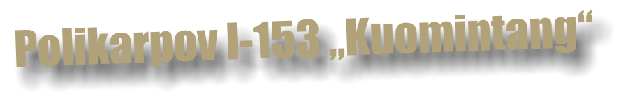 Polikarpov I-153 Kuomintang