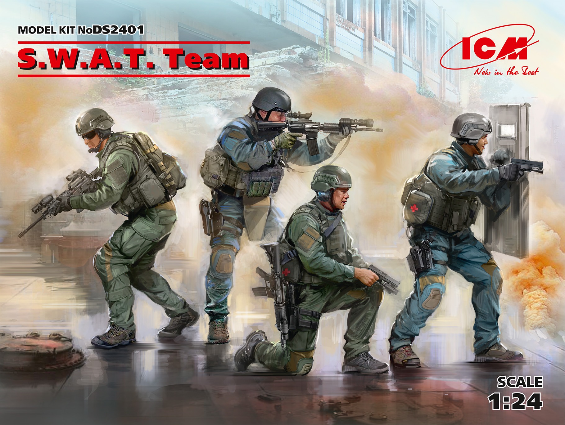 ICM DS2401 – S.W.A.T. Team – Kitchecker Modell Journal