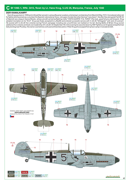 Adlerangriff“ – Eduard 11107 – 1/32 – Kitchecker Modell Journal