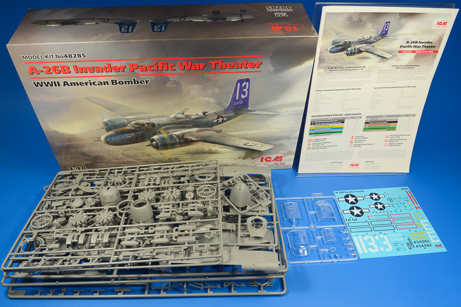 A-26B Invader Pacific War Theater – ICM 48285 – 1/48 – Kitchecker