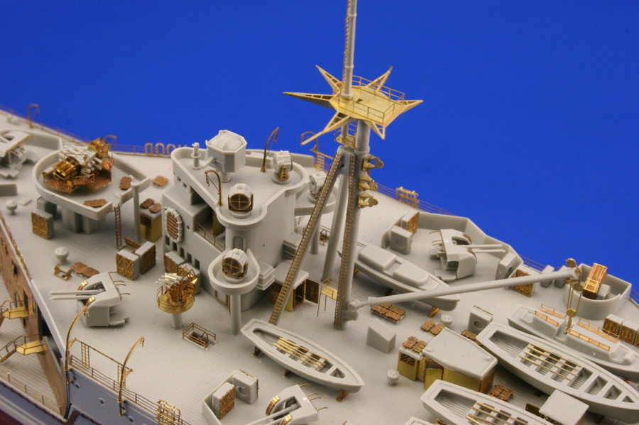 Eduard 53193 – Set De Deck Pour Maquette HMS Hood (Trumpeter) 1:200 (neuf)