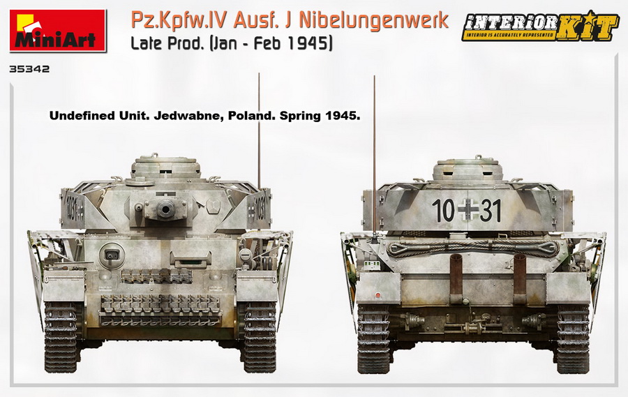 Pz.Kpfw.IV Ausf. J Nibelungenwerk – MiniArt 35342 – 1/35