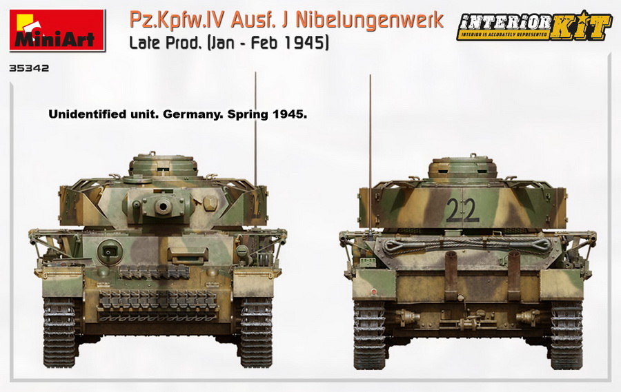 Pz.Kpfw.IV Ausf. J Nibelungenwerk – MiniArt 35342 – 1/35