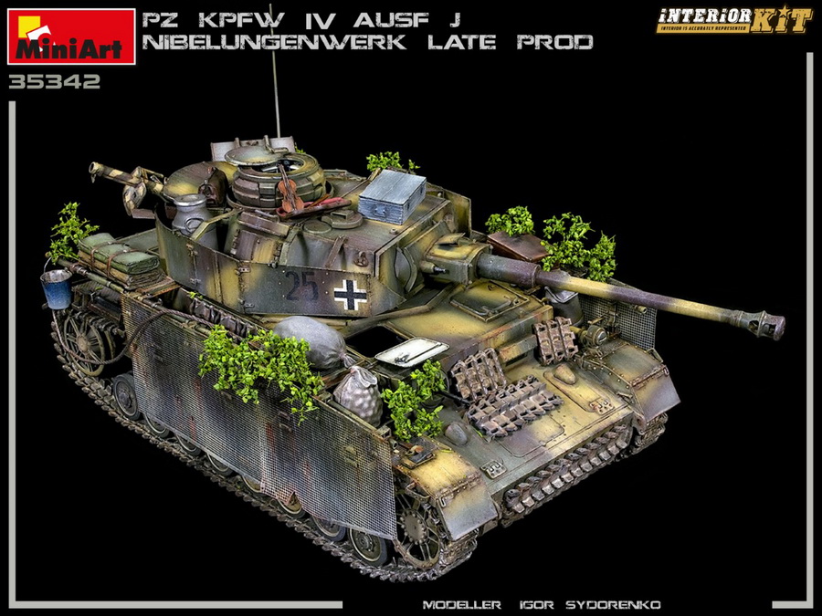 Pz.Kpfw.IV Ausf. J Nibelungenwerk – MiniArt 35342 – 1/35