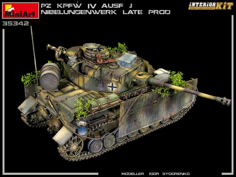 その他 Pz.Kpfw.IV Ausf. J Nibelungenwerk Pz.Kpfw.IV Ausf. J Nibelungenwerk – MiniArt 35342 – 1/35