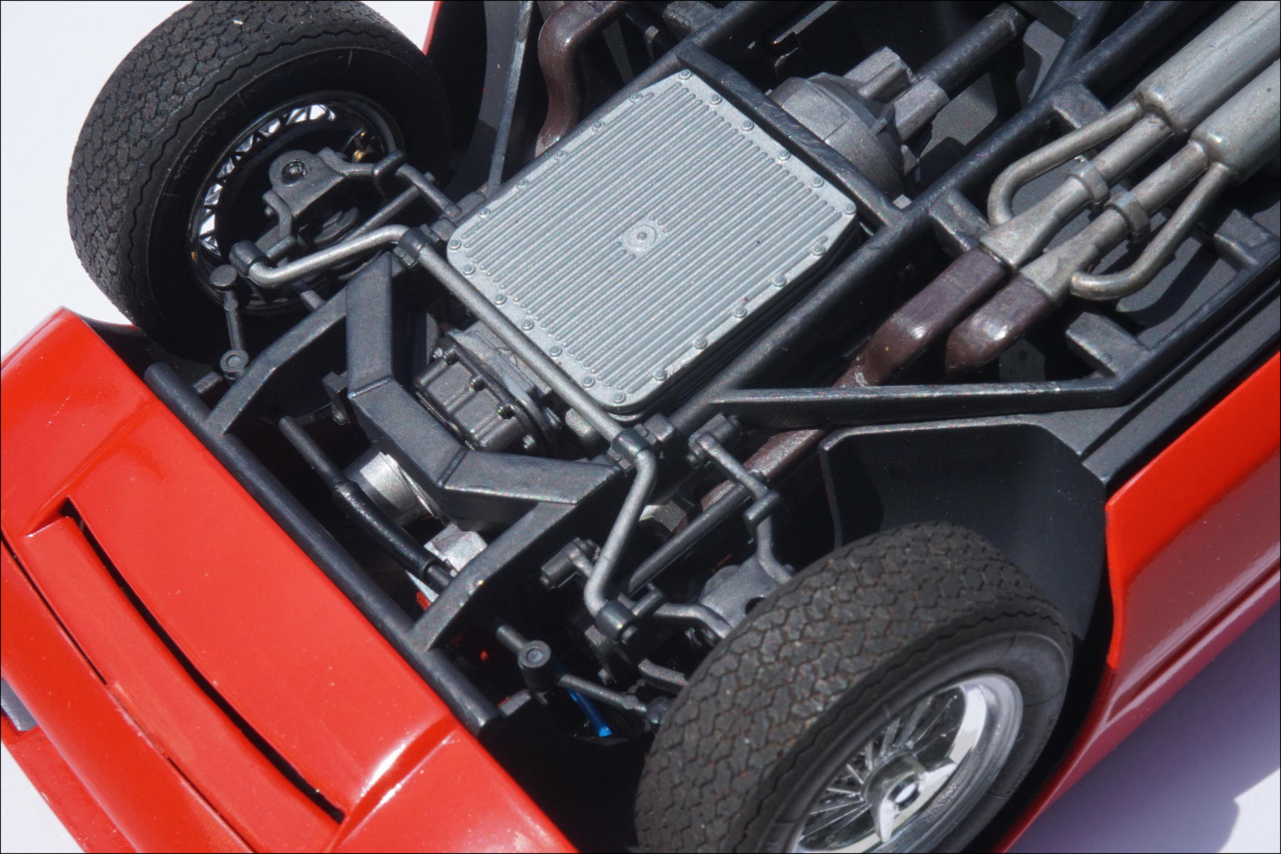MRF Ferrari 365 GTS Rouge - Echelle 1/43 - Modèle Kit Résine - Occasion