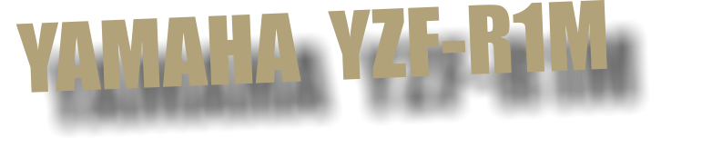 YAMAHA  YZF-R1M