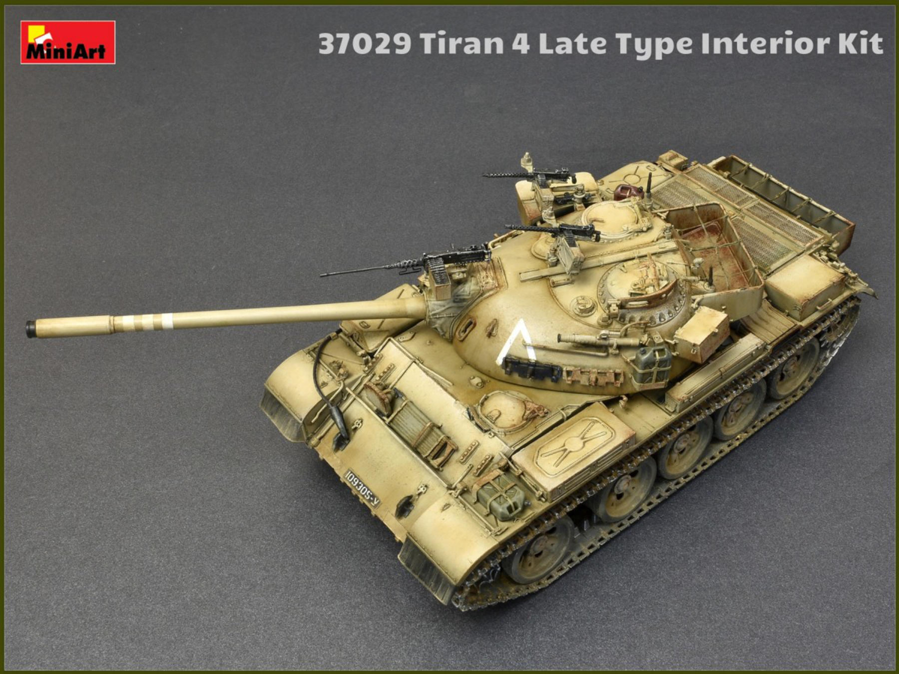 Miniart 37029 Tiran 4 Late Type Interior Kit