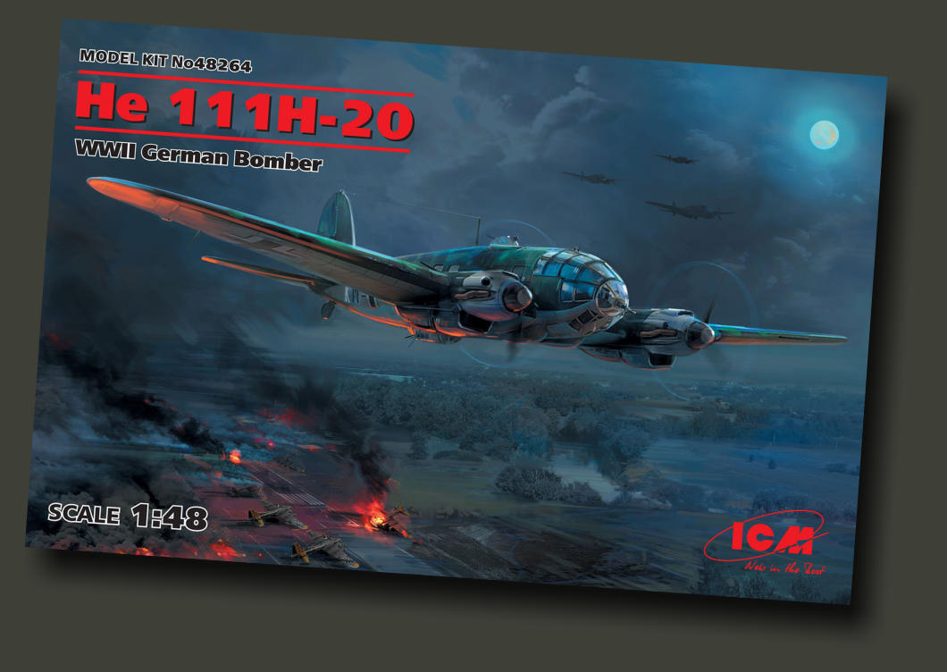 ICM 48264 - He 111H-20, WWII German Bomber 1/48