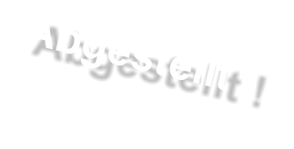 Abgestellt !